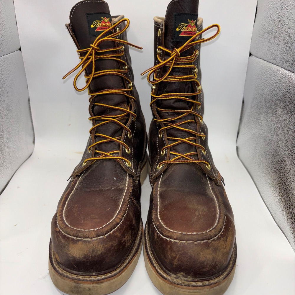 Thorogood American Heritage 8" Waterproof Steel Toe Work Boots 8043800 Mens 11 D